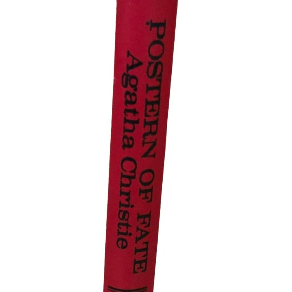 VTG Agatha Christie Postern of Fate Mystery Hardcover Book Dodd Mead Co 1973
